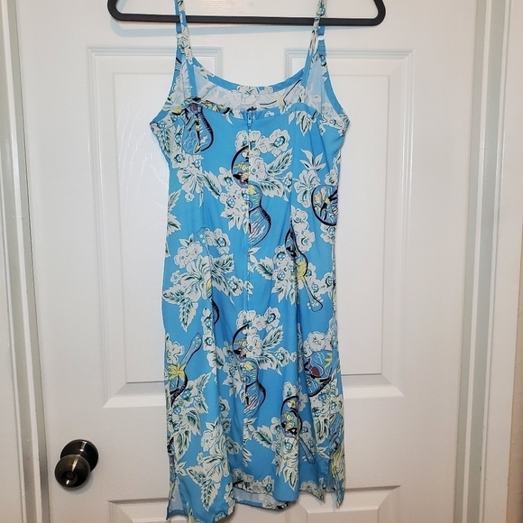 Hilo Hattie Dress Womans Sz 4 Hawaiian Tropical Sleeveless Guitar Surf Aloha - Picture 6 of 10